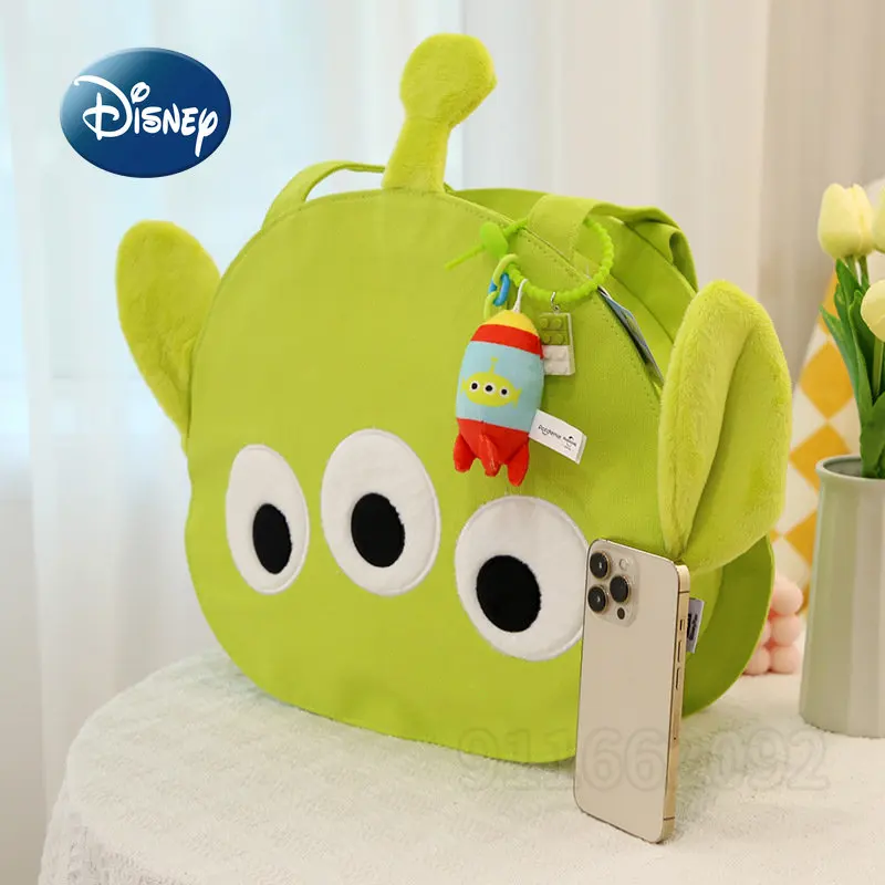 Disney Toy Story Original 2023 New Women's Handbag Cartoon Fashion Women's Bag Large Capacity Doll Shopping Bag Shoulder Bag