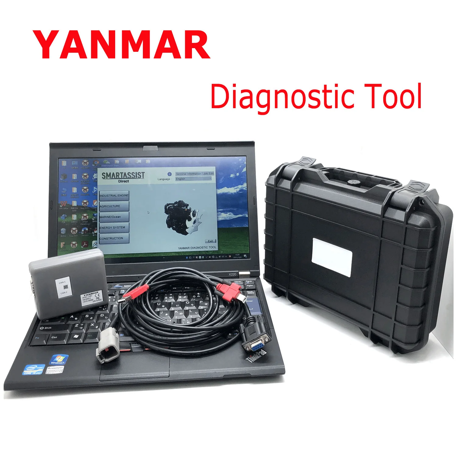 Диагностический инструмент для Yanmar дизельный двигатель EFI экскаватор тягач
