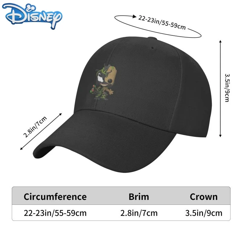 

Spring Summer New Disney Cartoon Adult Peaked Cap Fashion Leisure Outdoor Sports Sun Hat Adjustable Hat Suitable for Men Women