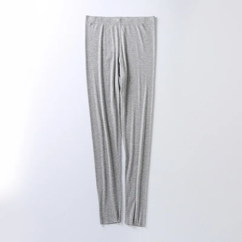 Casual Elastic Modal Leggings Pajamas Pant Women's Spring Summer Sleeping Trousers Solid Color Bottomed Household Pants M-3XL