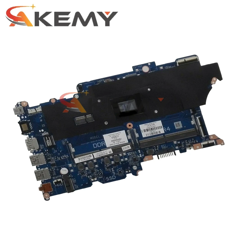 Материнская плата DA0X9KMB8C0 для ноутбука HP Probook 455 G6 материнская со стандартом памяти