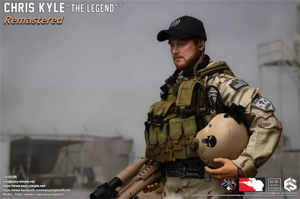 1/6 простой и ES CK002R US. Модели игрушек-снайпера полный набор подвижная экшн-фигурка