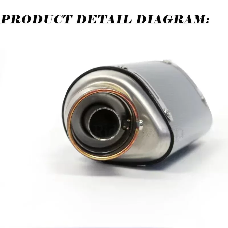 51 мм универсальный глушитель выхлопных газов для мотоцикла Yoshimura Escape Moto DB Killer Yamaha