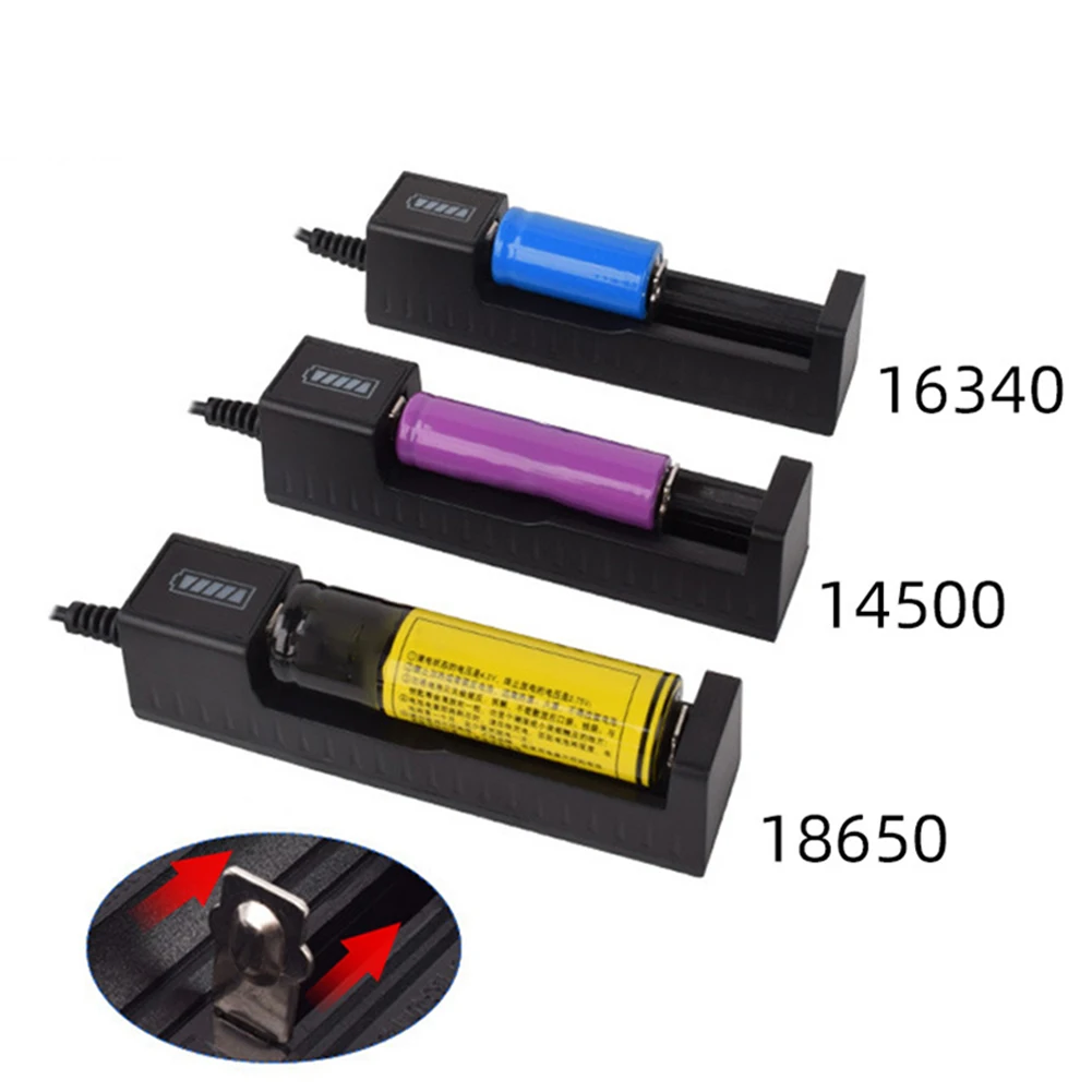 

Convenient And Fast Smart Battery Charger 1 Slot 106*27*23mm Battery Reverse