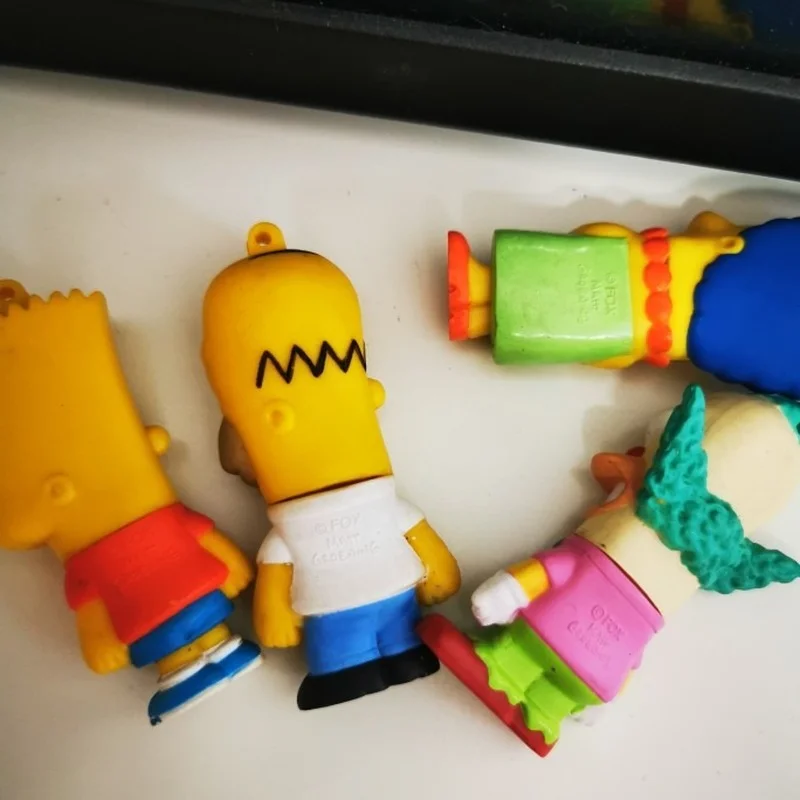 Фигурка Симпсона из аниме 5-6 см кавайная кукла Гомера Мардж Барта Лизы фигурка