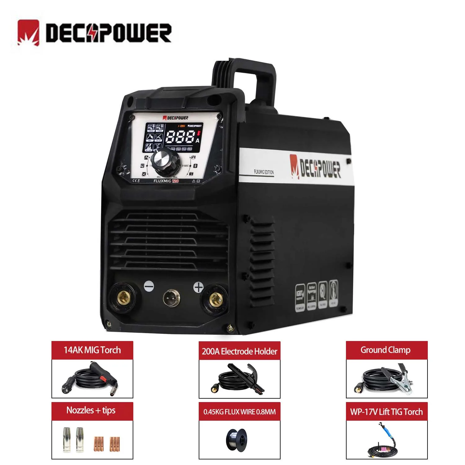 

Decapower FLUXMIG 120A сварочный аппарат