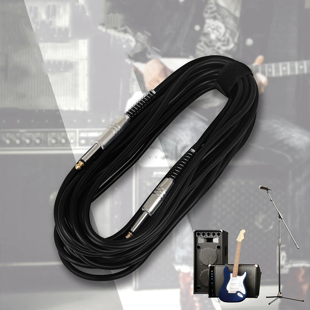 

3/5/10 м гитарный инструмент, кабель без шума, аудиопровод, чистый тональный аудио инструмент, кабель для электрической гитары, бас