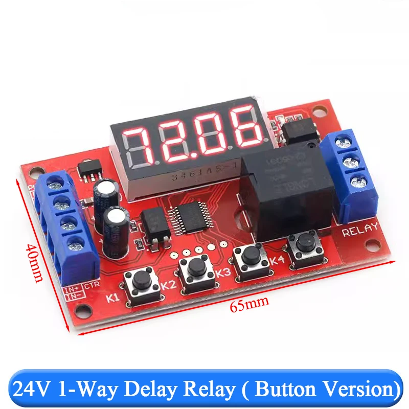

Релейный модуль Stlxy Adjustable Time Delay Relay Module