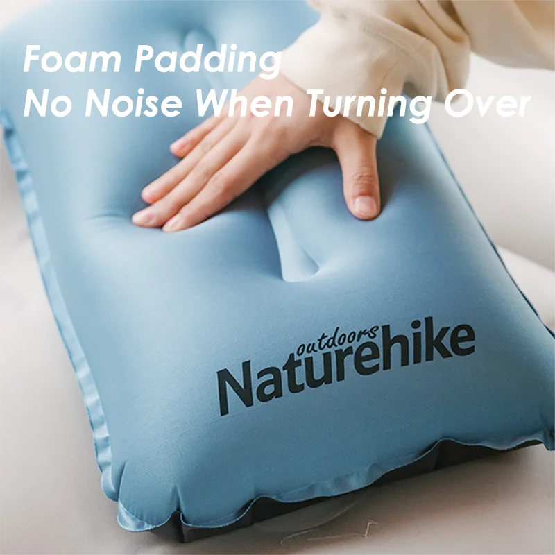 Самонадувающаяся подушка Naturehike сверхлегкая губчатая воздушная портативная