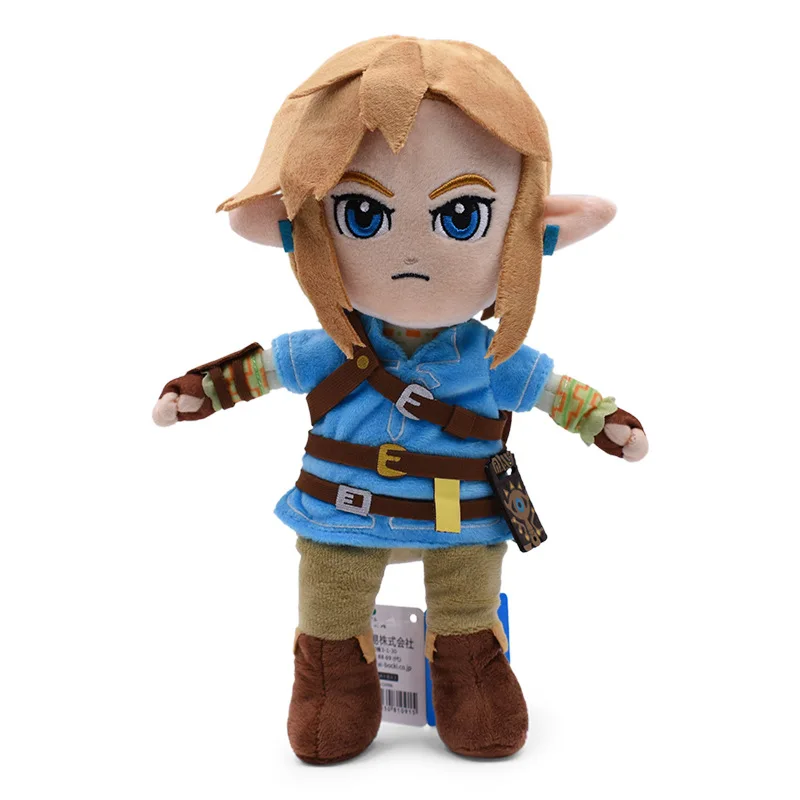 

27cm The Legend of Zelda Breath of The Wild Link Plush Toys Cartoon Game Peripheral Stuffed Soft Dolls Birthday Gifts for Kids