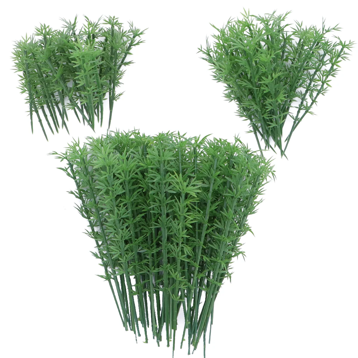 100 шт. модель аквариума дерево поезд пейзаж деревья DIY железная дорога зеленый