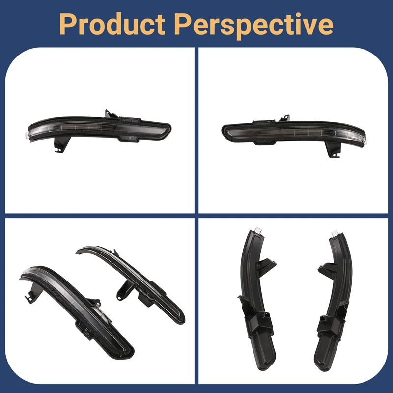 AU04-подсветка зеркала заднего вида указатели поворота EJ7B13B382A EJ7Z13B375A для Lincoln Nautilus