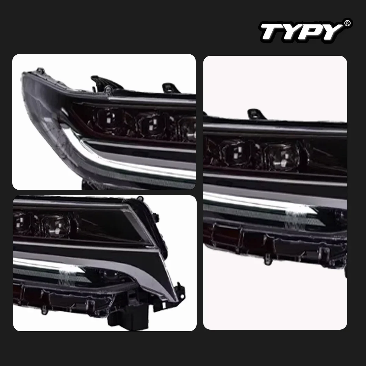 Новая искусственная Модифицированная Налобная лампа для Toyota Alphard 3 светодиодный