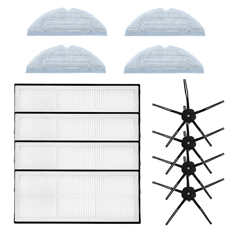 

Replacement Accessory Kit For Roborock S7 T7S T7plus G10 Robot Vacuum Cleaners 12 Packs Filters, Side Brush And Wipe