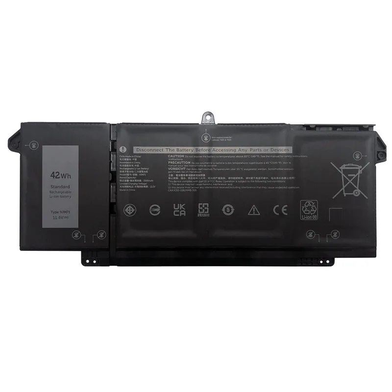 Новый аккумулятор для ноутбука 11 4 В 42 Втч 9JM71 Dell Latitude 14 7320 7420 7520 13 5320 HDGJ8 MHR4G 7FMXV TN2GY