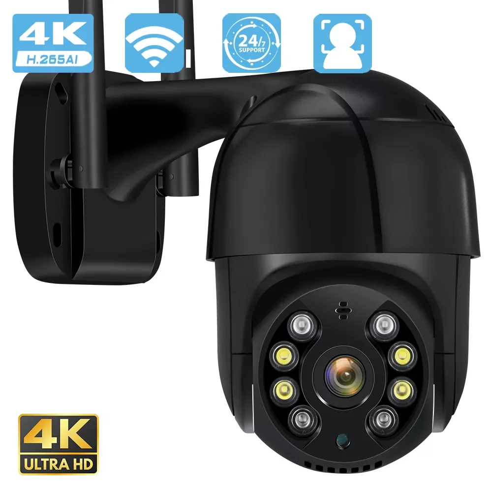 

IP-камера с датчиком присутствия, 4K, 8 Мп, 5 МП, Ultra HD, PTZ, Wi-Fi, 1080P