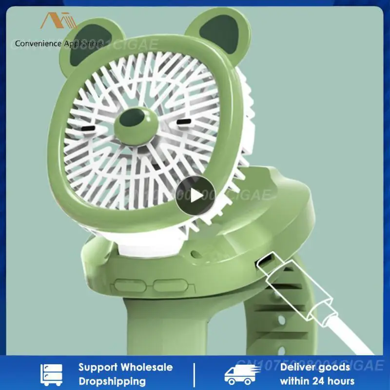 

Cartoon Small Fan Usb Charging Mini Fan New Style Watch Fan Usb Charging Fan Watch Fan Fan Convenient Fan