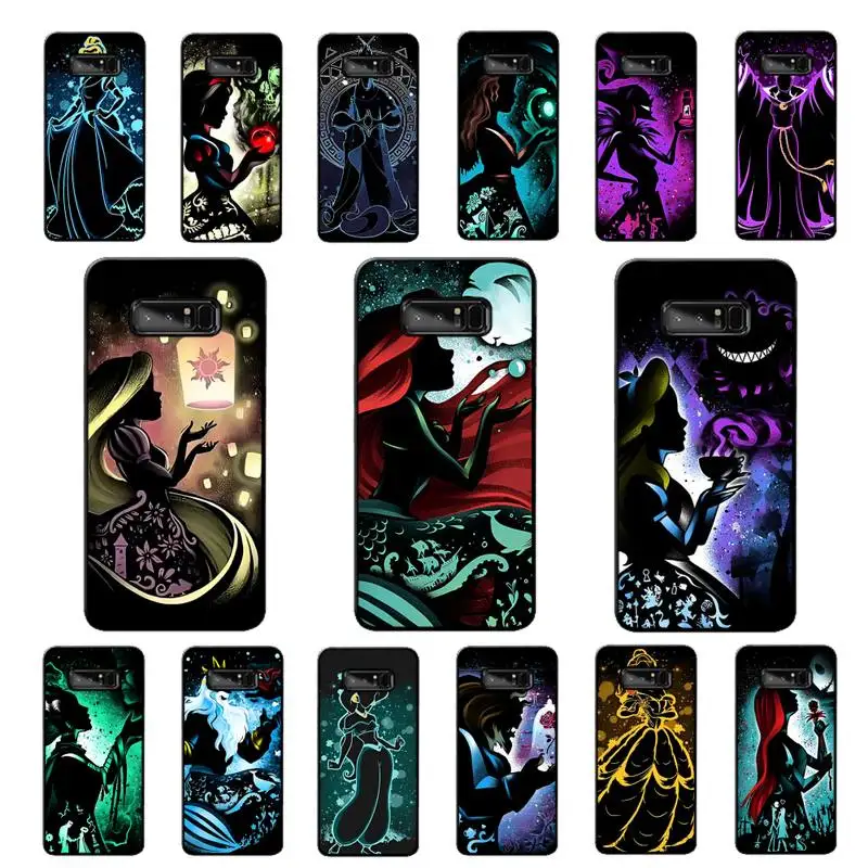 

Disney Cartoon Princess Phone Case for Samsung Note 5 7 8 9 10 20 pro plus lite ultra A21 12 02