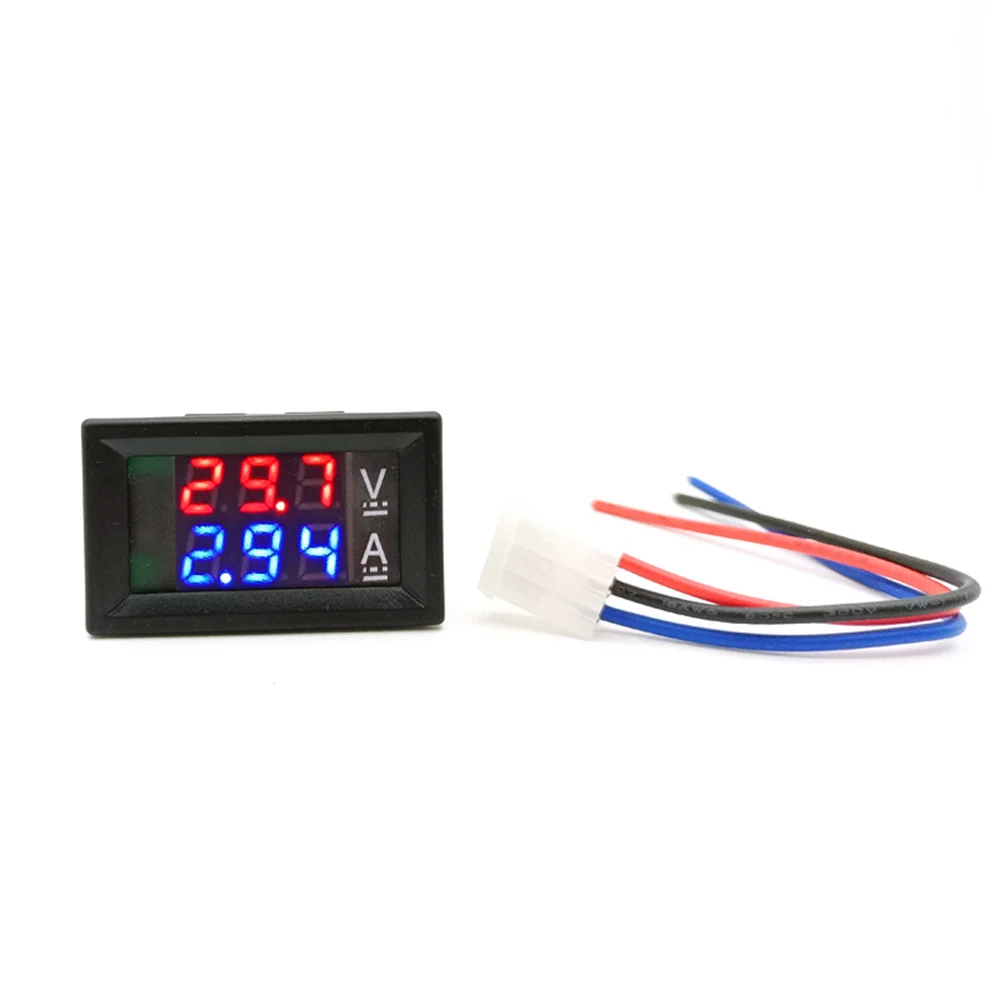 

0.56'' 0-100V 10A 50A 100A LED Digital Voltmeter Ammeter Car Motocycle Voltage Current Meter Volt Detector Tester Monitor Panel