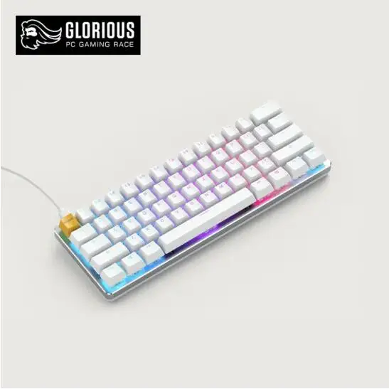 Проводная клавиатура Glorious GMMK с возможностью горячей замены 61-клавишная