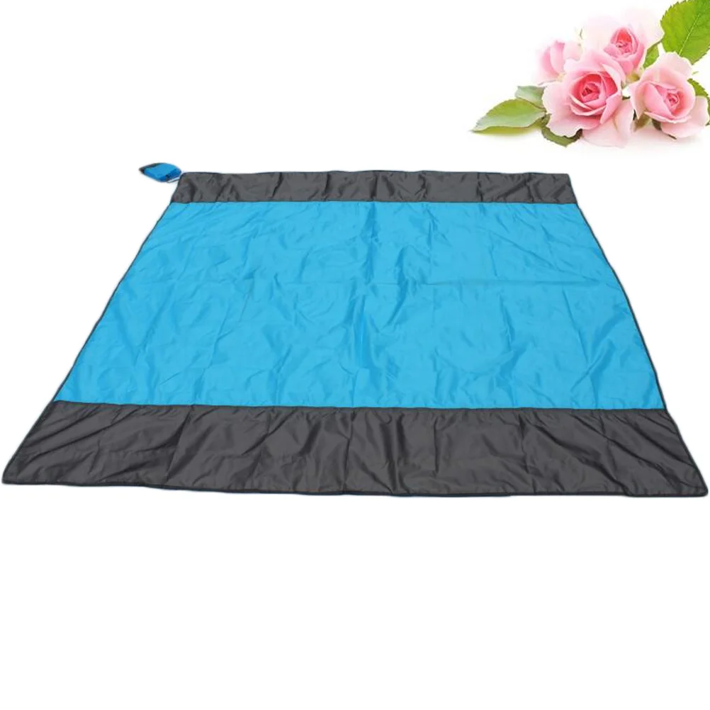 Купи 210 X200cm Beach Blankets Weighted Picnic Blanket Picnic Mat Folding Beach Mat Anti Sand Beach Mat Beach Mat Summer Travel за 1,148 рублей в магазине AliExpress