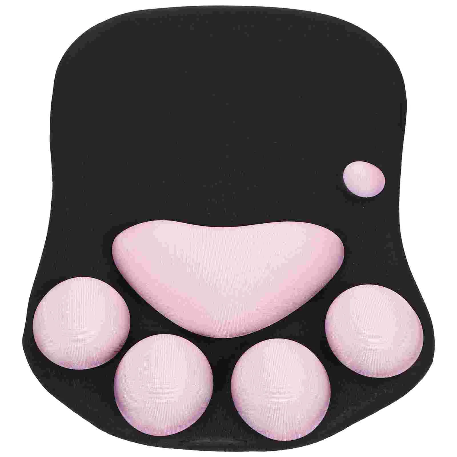 

Gaming Table Mouse Pad Wrist Support Laptop So Soft Anti-skid Mousepad Desk Rest Cat Paw Office