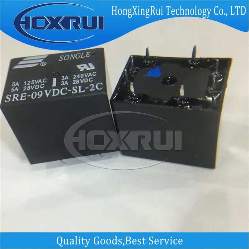 SRE-09VDC-SL-2C DIP-8 двухполюсное реле сигнала двойного броска, универсальный модуль питания