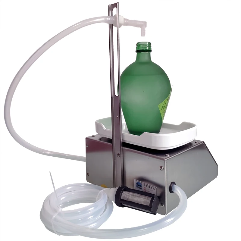

csy-320010ml-3000ml Weighing Diaphragm Pump Filling Machine Electronic Scale Liquid Filler Oil Water Drink Wine Juice