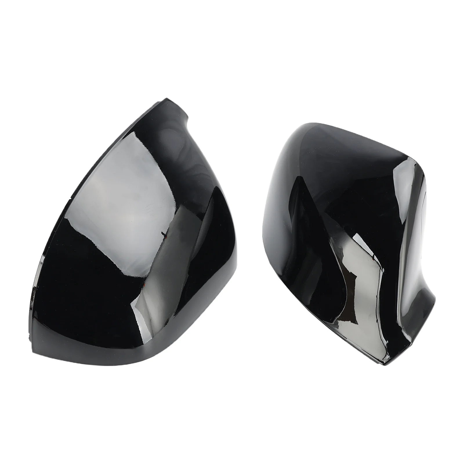 Artudatech глянцевые черные крылья для дверного зеркала левая и правая крышки VW T6