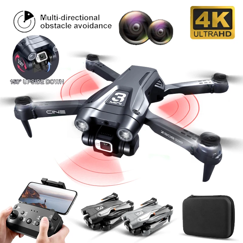 

Квадрокоптер Радиоуправляемый 2023 Pro, 4k, Wi-Fi, FPV