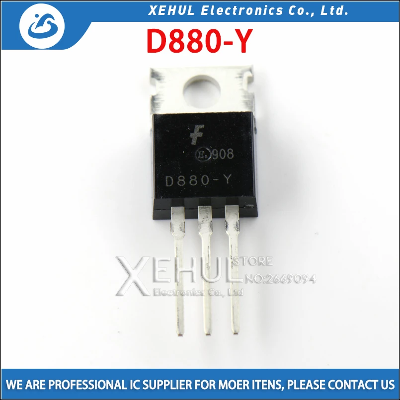 Рисунок 3 - транзистор 2SD880 D880 60 в/3A/30