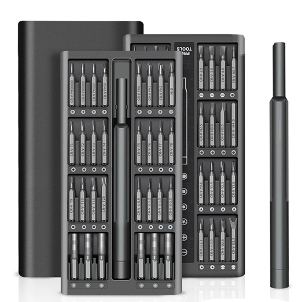

Screwdriver Set Magnetic Precision Screw Driver Set Screwdriver Bit Set Phillips Slotted Torx Hex Set Phone Laptop Repair Tools