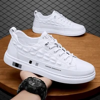 white sneakers men fashion breathable casual shoes sneakers outdoor walking footwear leisure spring autumn mens sports shoes