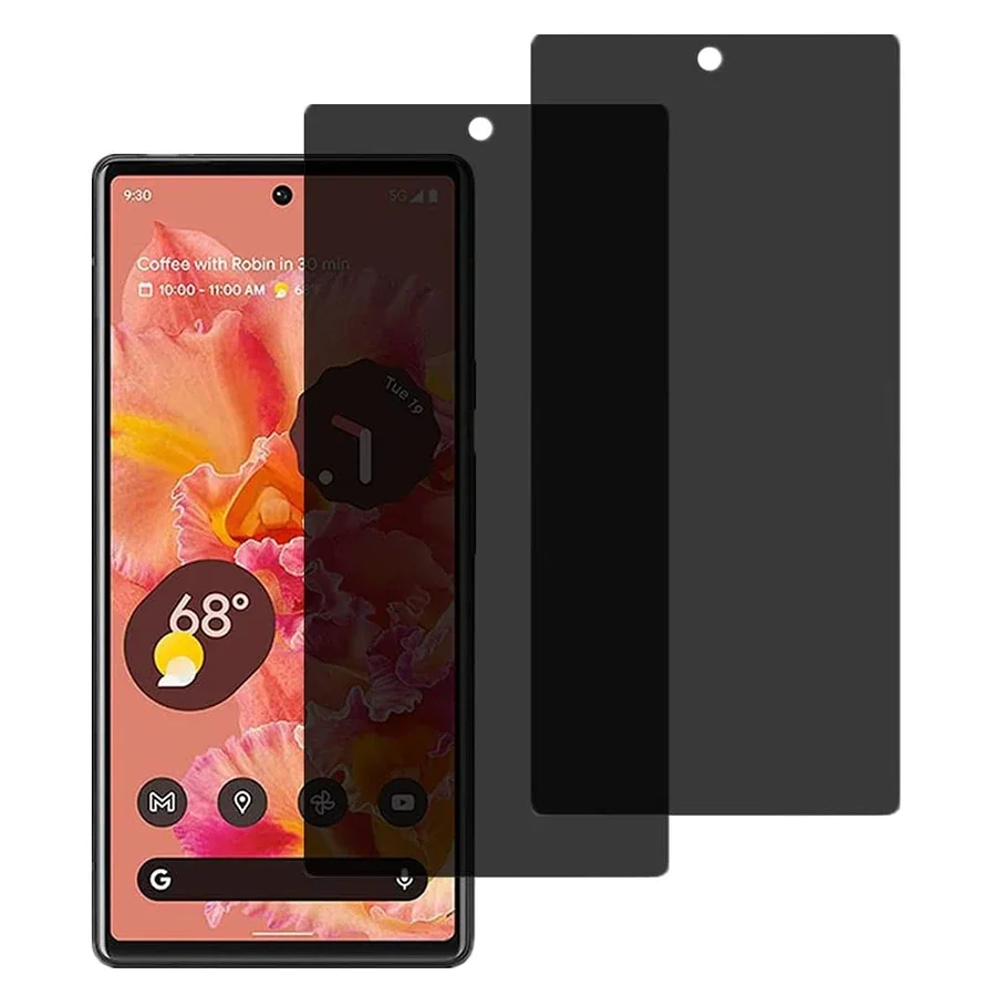 Антишпионское стекло для Google Pixel 6 7 защитная пленка 7a закаленное 8 Pro