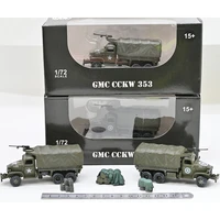 172 us gmc army truck 2 5 ton transporter model plastic ornaments military children toy boys gift springhit finished model
