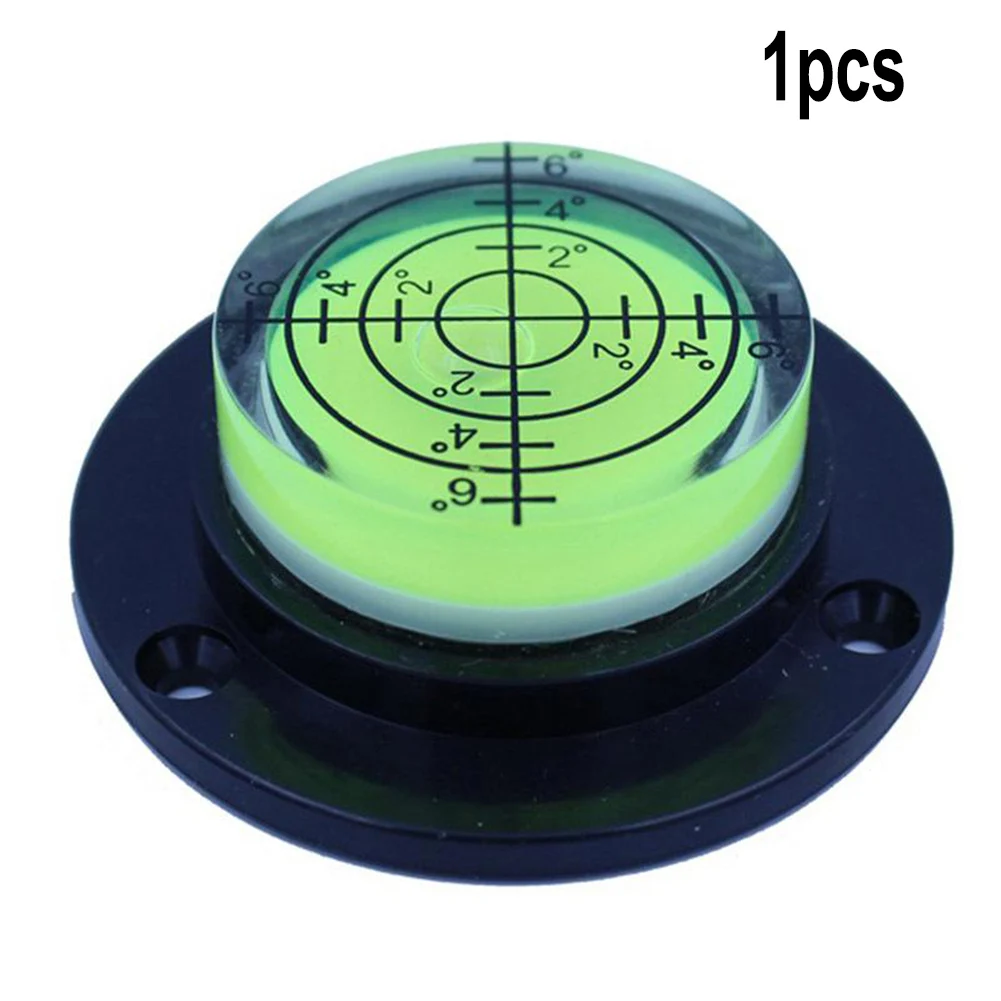 1pcs 30mm Horizontal Bubble Level High Precision Environmental Bulls Eye Spirit Round Mini Circular Measuring Kit - купить по
