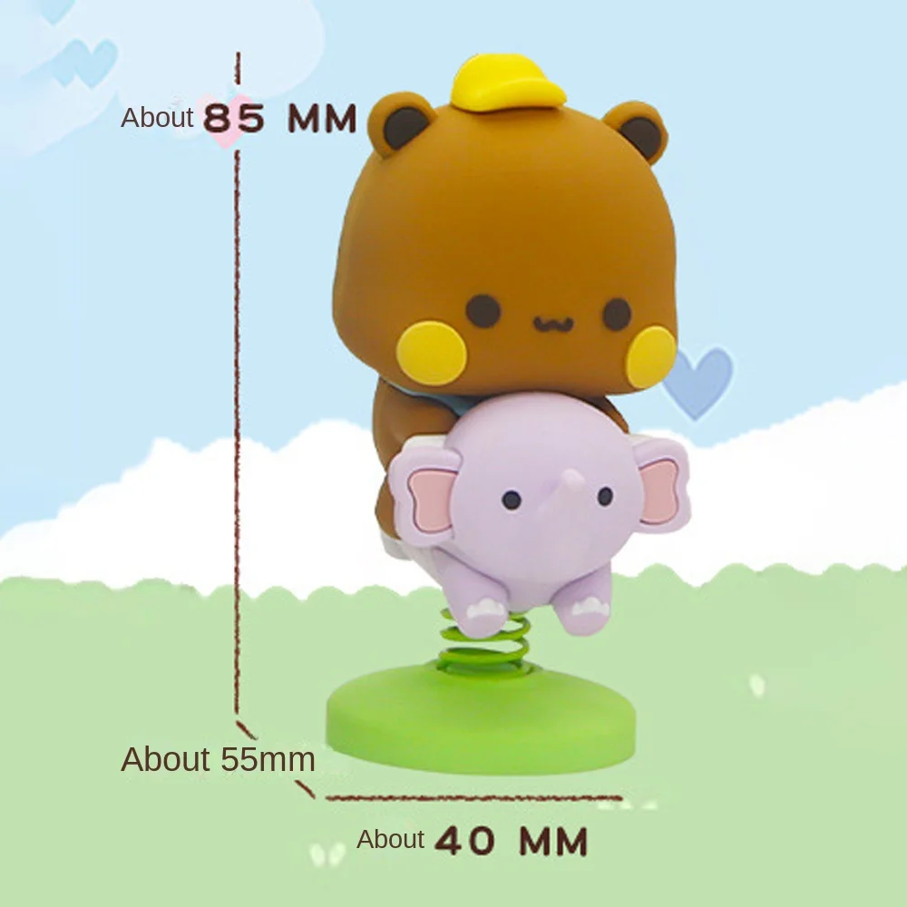 Аниме-фигурка Bubu Dudu панда яркий медведь модель игрушки коллекционная мультяшная