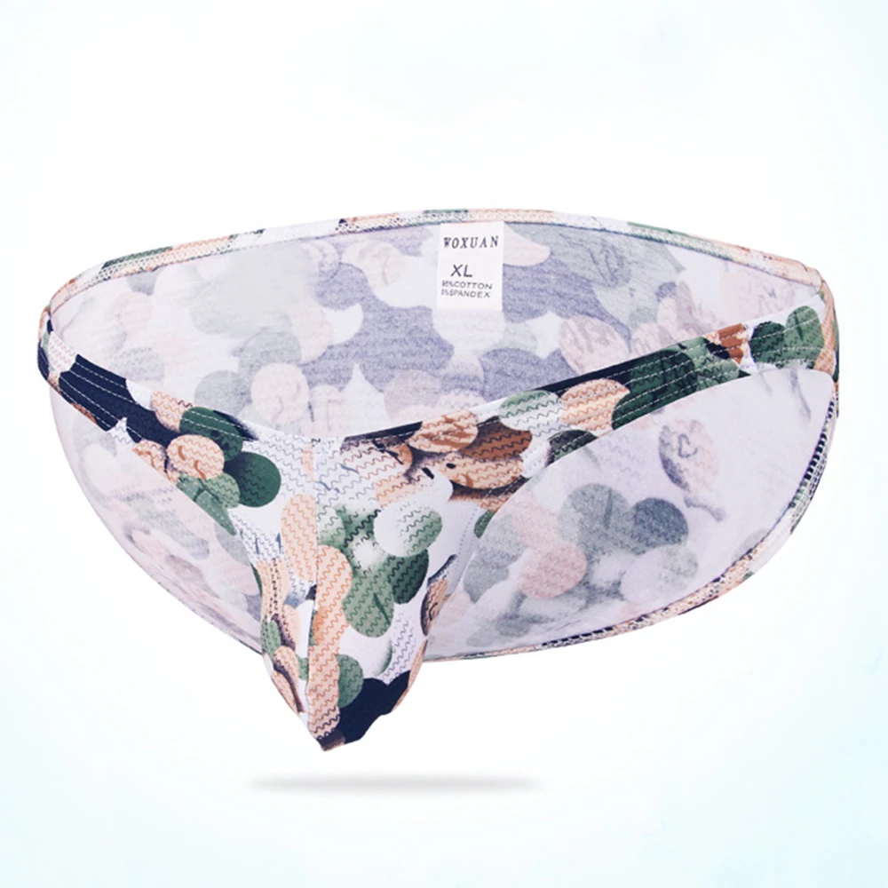 

Underwear For Male Retro Low Waist Bulge Pouch G-String Bikini Panties High Fork Underpants Skinny Thong Briefs Lingerie