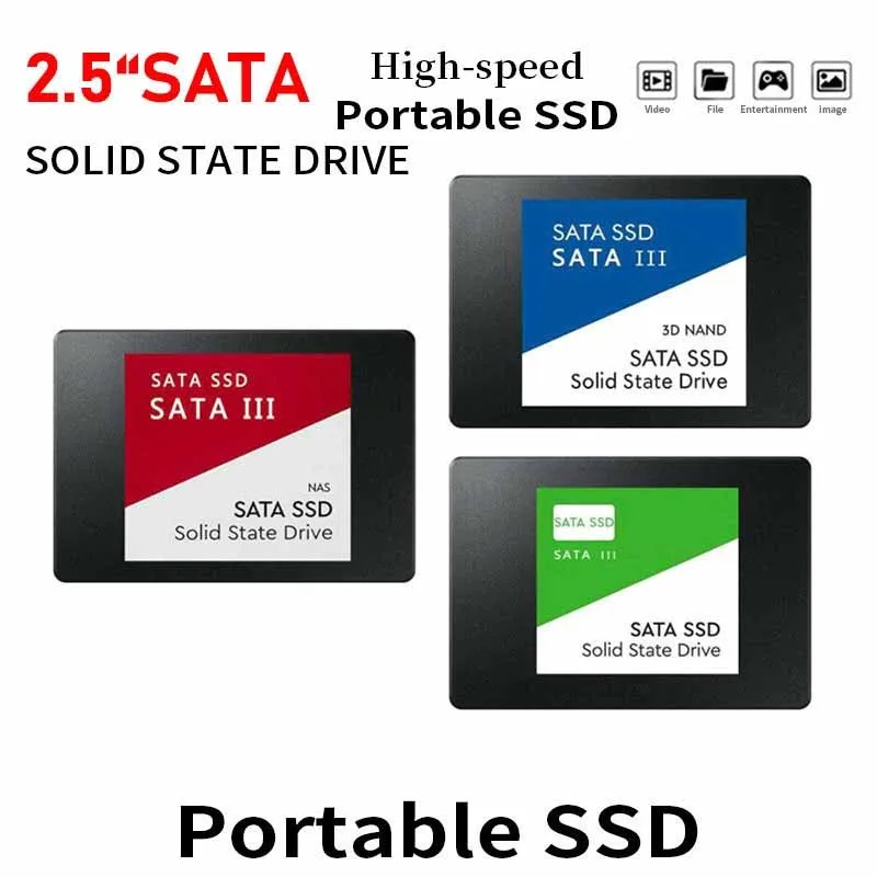 

Оригинальный жесткий диск 2,5 дюйма SATA SSD 1 ТБ, жесткий диск для ноутбука, микрокомпьютера, настольного компьютера, внутренняя флеш-память, Тве...