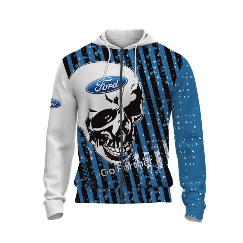 

2022 Hot Sale Auto Club Element Zip Pullover Creative Nissan Ford Logo Men's Outdoor Sports Casual Plus Size Jacket