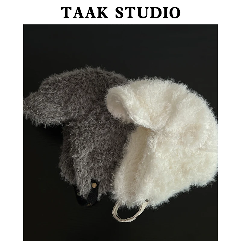 Rich Homegirl Same Sle Синьцзян Путешествия Белый Искусственный Мех Шляпа Лей Фэн Женская