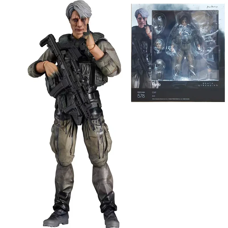 

100% Original Figma 578 DEATH STRANDING Cliff In Stock Anime Action Collection Figures Model Toys