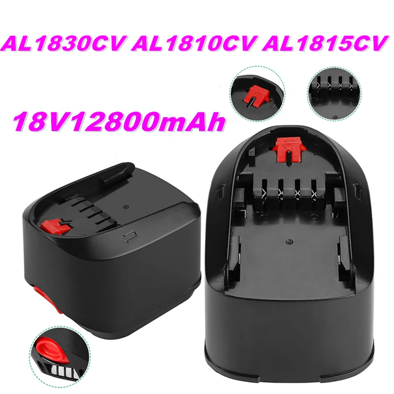

18V 12800mAh Li-Ion Battery for Bosch 18V PBA PSB PSR PST Bosch Home, Garden Tools (only for Type C) AL1830CV AL1810CV AL1815CV