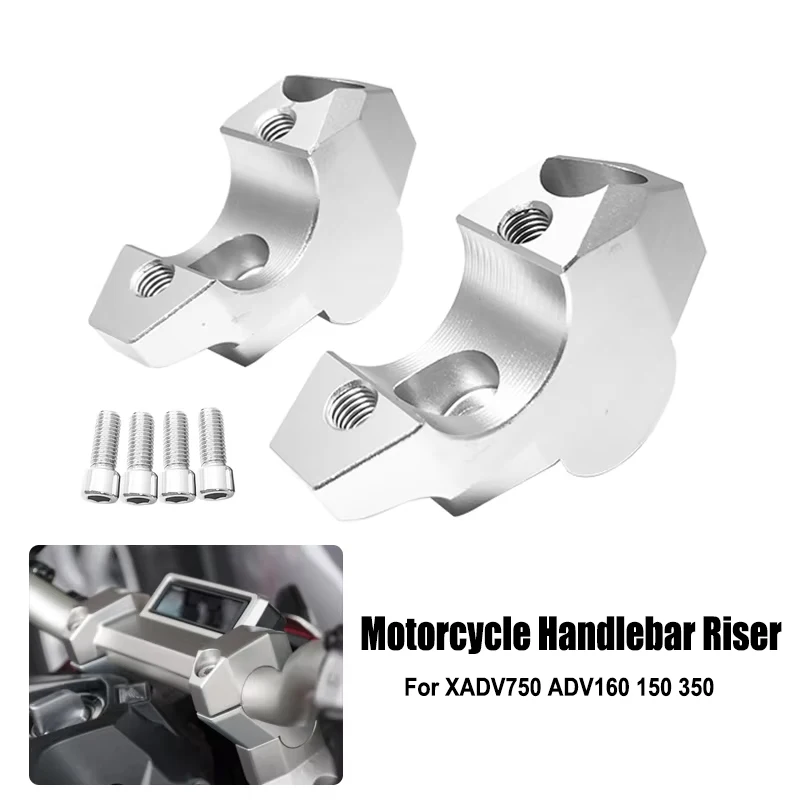 Увеличенный зажим для руля мотоцикла подходит Honda XADV750 XADV X-ADV 750 ADV 160 150 350 ADV160 ADV150