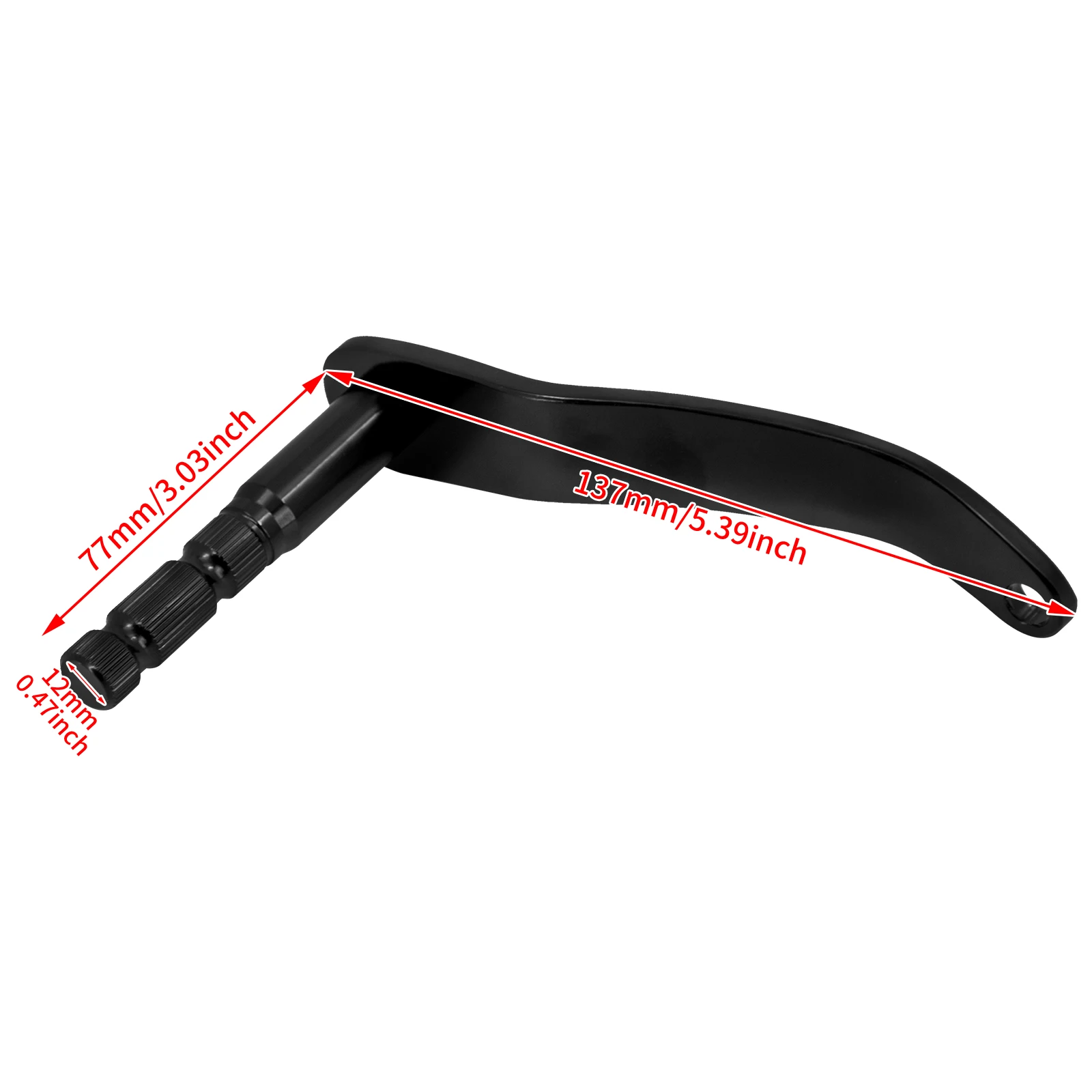 Фото Новый удлиненный рычаг переключения передач для мотоциклов Harley Softail Heritage Sport Glide FLSB Fat Bob Slim 2018-2025 №5