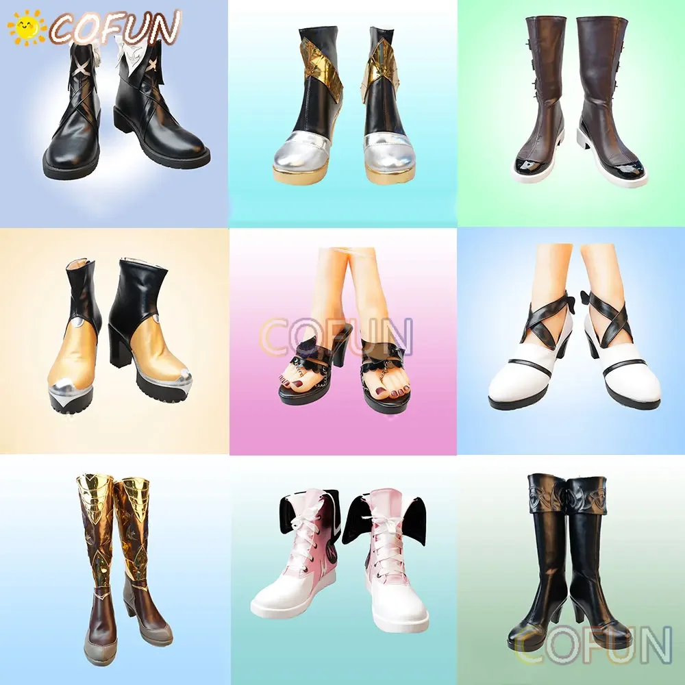 COFUNArknights Skadi /Irene /Lappland /Goldenglow /Radiant /Blacknight /Specter the Unchaine /Bagpipe Cosplay Shoes Boots