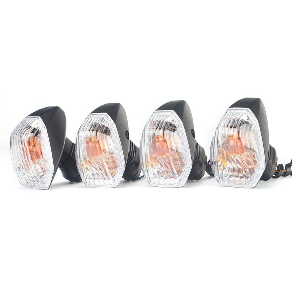 

2pcs Turn Signal Ligh TSAKI KLR 650 2008-2018 Turn Signal Light Connector Amber Indicators 12V 21W ABS Plastic