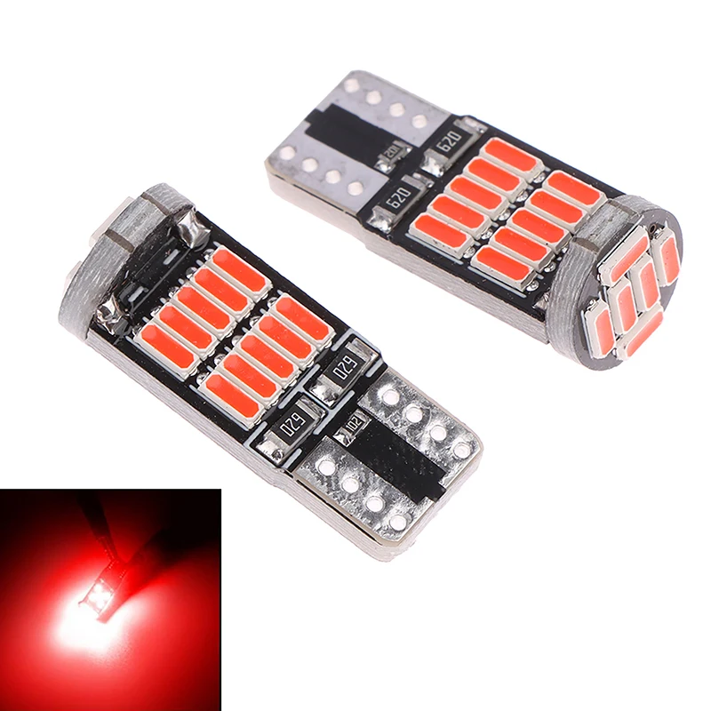 

Универсальные автомобильные купольные сигнальные лампы высокой яркости для салона автомобиля 12 В 2 шт. T10 лампочки Canbus 6500K 26 SMD 4014 чип