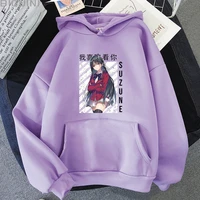 suzune horikita hoodie anime classroom of the elite sweatshirt men fashion long sleeve harajuku y2k clothes male pullover tops