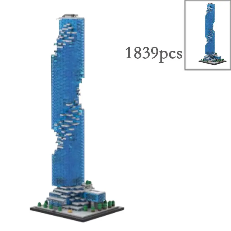 Пятно MOC- 148580 149137 159549 150306 153369 127024 174819 Современная архитектура вид на улицу сборка